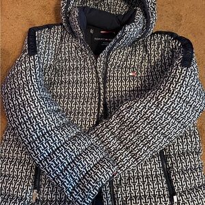 Tommy Hilfiger Black and White Patterned Jacket